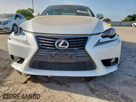 2014 Lexus IS 250 z VIN JTHCF1D25E5015373, wystawiony jako Copart lot #63632175 z przebiegiem 129 137 mil mil oraz Szkoda całkowita • Salvage title. Historia ofert i sprzedaży dostępna na DreamBid. Obrazek 5.