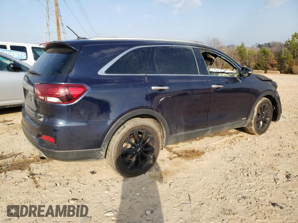 2020 Kia Sorento EX with VIN 5XYPHDA54LG688673, listed as a Copart auction lot 44459305 with Not Provided miles and Salvage Title. Bid and sale history available at DreamBid. Image 3.
