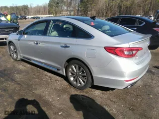 2016 Hyundai Sonata 2.4L Sport with VIN 5NPE34AF3GH415236, listed as a IAAI auction lot 41635896 with 82,333 mi miles. Bid and sale history available at carsss.com. Image 3.