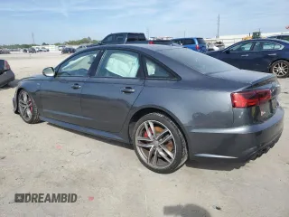 2017 Audi S6 Premium Plus with VIN WAUFFAFC0HN063160, listed as a Copart auction lot 46864164 with 0 mi miles. Bid and sale history available at carsss.com. Image 2.
