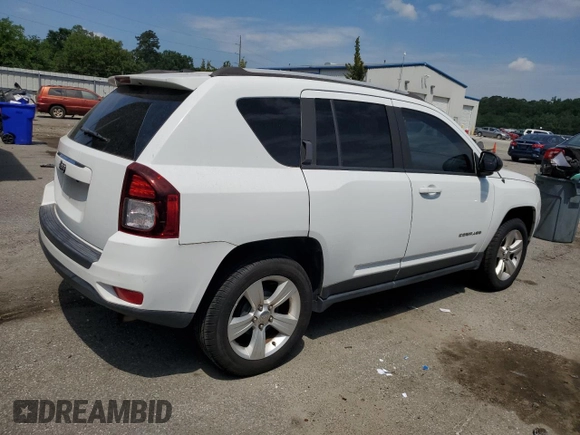 2016 Jeep Compass Sport with VIN 1C4NJCBAXGD666232, listed as a Copart auction lot 55949215 with 163,229 mi miles and Clean Title. Bid and sale history available at DreamBid. Image 3.