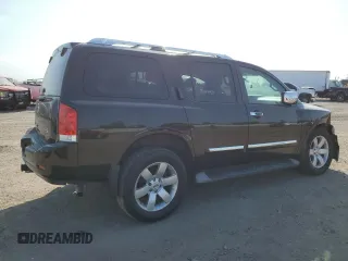 2013 Nissan Armada SL z VIN 5N1BA0ND1DN605912, wystawiony jako Copart lot #53389245 z przebiegiem 165 715 mil mil oraz Szkoda całkowita • Salvage title. Historia ofert i sprzedaży dostępna na DreamBid. Obrazek 3.