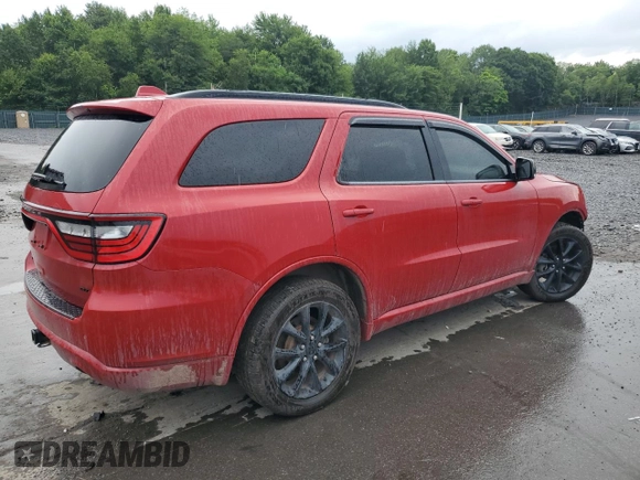 2017 Dodge Durango GT with VIN 1C4RDJDG4HC757874, listed as a Copart auction lot 62829115 with 110,863 mi miles and Salvage title. Bid and sale history available at DreamBid. Image 3.