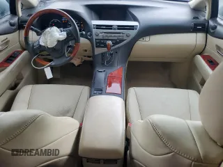 2012 Lexus RX 450h with VIN JTJBC1BA7C2428049, listed as a Copart auction lot 60290195 with 242,822 mi miles and Salvage title. Bid and sale history available at DreamBid. Image 8.