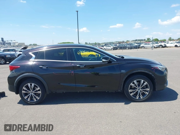 2017 Infiniti QX30 Premium with VIN SJKCH5CR1HA039616, listed as a IAAI auction lot 42267071 with 75,481 mi miles and . Bid and sale history available at DreamBid. Image 13.