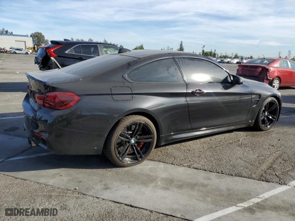 2017 BMW M4 with VIN WBS3R9C34HA014155, listed as a Copart auction lot 85607194 with NaN miles and Salvage Title. Bid and sale history available at carsss.com. Image 3.