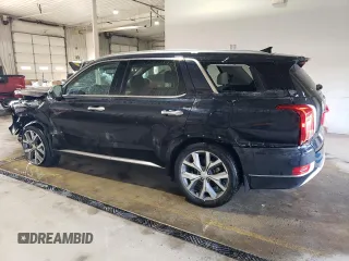2021 Hyundai Palisade Limited z VIN KM8R5DHE5MU204142, wystawiony jako Copart lot #55079005 z przebiegiem 32 197 mil mil oraz Szkody całkowita. Historia ofert i sprzedaży dostępna na DreamBid. Obrazek 2.