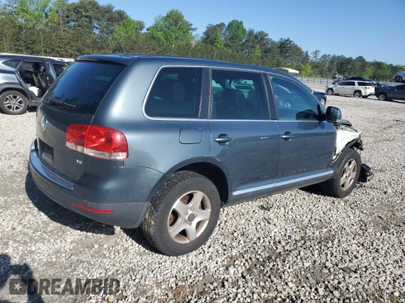 2006 Volkswagen Touareg 3.2L V6 with VIN WVGZG77L46D038386, listed as a Copart auction lot 52767505 with Not Provided miles and Salvage Title. Bid and sale history available at DreamBid. Image 3.