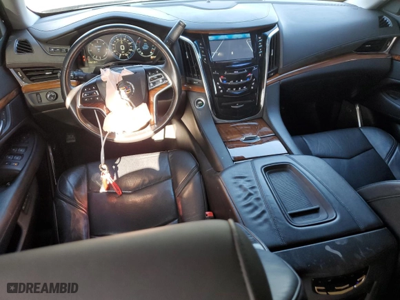 2015 Cadillac Escalade Luxury with VIN 1GYS3BKJ5FR204051, listed as a Copart auction lot 86971124 with 73,610 mi miles and Salvage Title. Bid and sale history available at carsss.com. Image 8.
