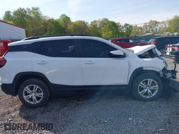 2022 GMC Terrain SLE with VIN 3GKALTEV2NL127462, listed as a IAAI auction lot 42169220 with 37,573 mi miles and . Bid and sale history available at DreamBid. Image 14.
