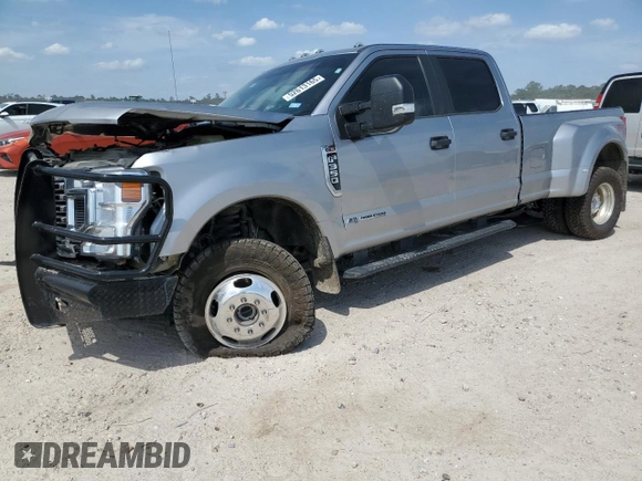 2020 Ford F-350 XL with VIN 1FT8W3DT4LEC87678, listed as a Copart auction lot 52613165 with 56,254 mi miles and Salvage title. Bid and sale history available at DreamBid. Image 1.