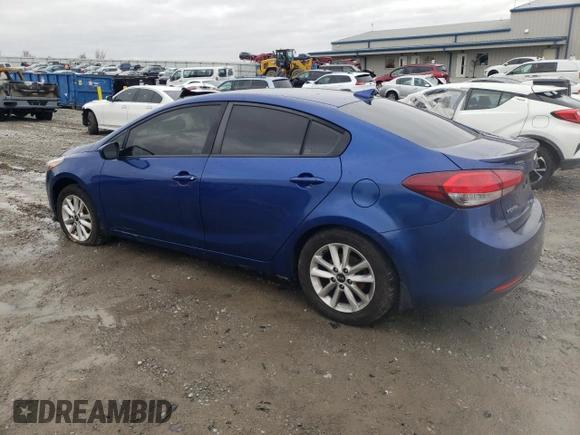 2017 Kia Forte S with VIN 3KPFL4A7XHE128592, listed as a Copart auction lot 47742925 with 124,332 mi miles and Salvage Title. Bid and sale history available at DreamBid. Image 2.