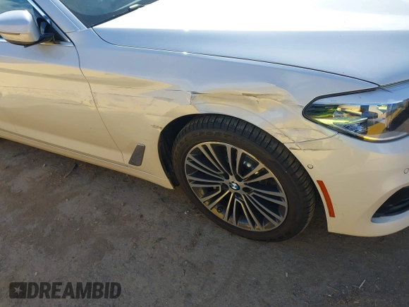2017 BMW 5 Series 530i xDrive with VIN WBAJA7C33HWA70987, listed as a IAAI auction lot 41721231 with 99,507 mi miles and . Bid and sale history available at carsss.com. Image 6.