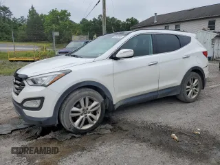 2015 Hyundai Santa Fe z VIN 5XYZWDLA9FG249515, wystawiony jako Copart lot #62689995 z przebiegiem 149 181 mil mil oraz Szkoda całkowita • Salvage title. Historia ofert i sprzedaży dostępna na DreamBid. Obrazek 1.