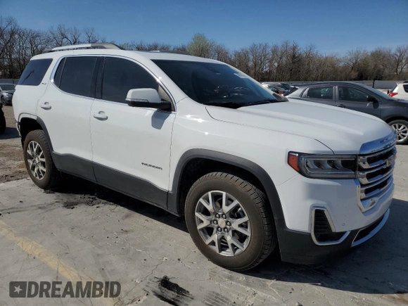 2021 GMC Acadia SLT z VIN 1GKKNUL41MZ165416, wystawiony jako Copart lot #49061435 z przebiegiem 63 646 mil mil oraz Szkoda całkowita • Salvage title. Historia ofert i sprzedaży dostępna na DreamBid. Obrazek 4.