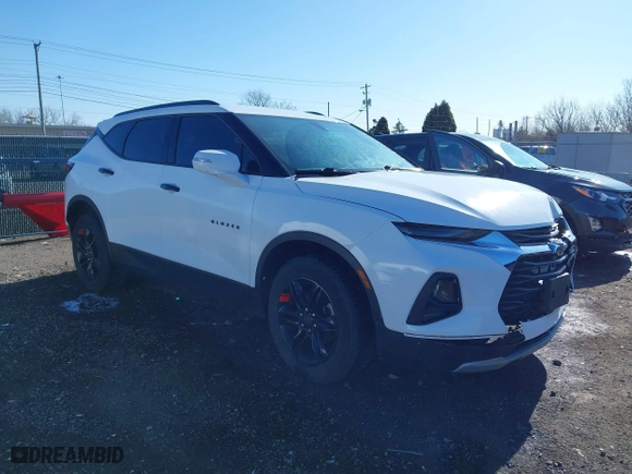 2019 Chevrolet Blazer with VIN 3GNKBBRA6KS694139, listed as a IAAI auction lot 41877859 with 122,259 mi miles. Bid and sale history available at carsss.com. Image 1.
