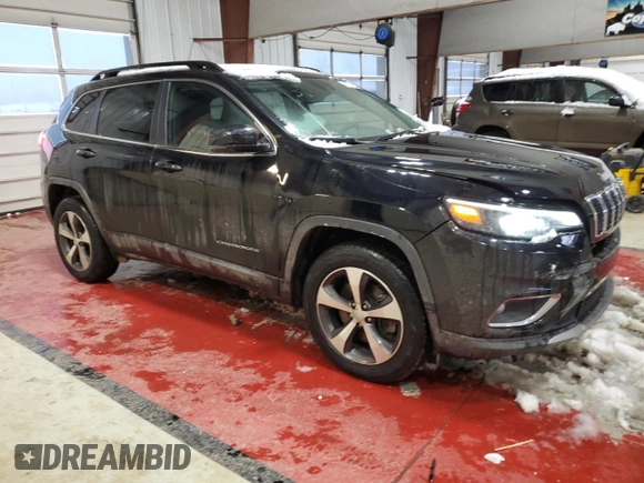 2022 Jeep Cherokee Limited with VIN 1C4PJMDX5ND504716, listed as a Copart auction lot 42121525 with 29,349 mi miles and Salvage Title. Bid and sale history available at DreamBid. Image 4.