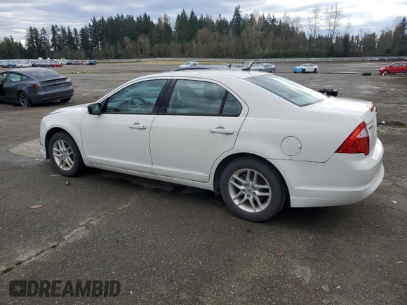 2010 Ford Fusion S with VIN 3FAHP0GAXAR266081, listed as a Copart auction lot 49902005 with 48,892 mi miles and Salvage Title. Bid and sale history available at carsss.com. Image 2.