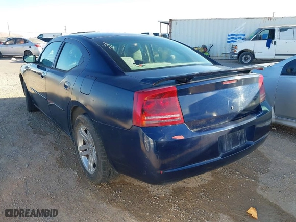 2006 Dodge Charger Fleet with VIN 2B3KA43R56H265803, listed as a IAAI auction lot 41550807 with NaN miles. Bid and sale history available at carsss.com. Image 3.