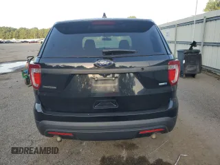 2017 Ford Police Interceptor Utility with VIN 1FM5K8AR3HGD93373, listed as a Copart auction lot 64998215 with 57,314 mi miles and Salvage title. Bid and sale history available at DreamBid. Image 6.
