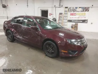 2011 Ford Fusion SE with VIN 3FAHP0HA0BR100216, listed as a IAAI auction lot 41655555 with 55,002 mi miles. Bid and sale history available at carsss.com. Image 1.