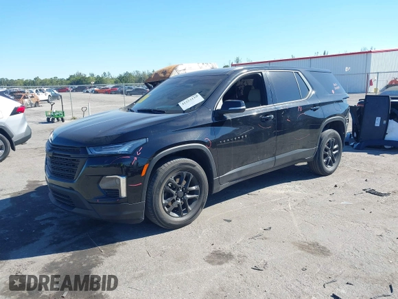 2022 Chevrolet Traverse LS with VIN 1GNERLKWXNJ191773, listed as a IAAI auction lot 41253110 with 64,622 mi miles. Bid and sale history available at carsss.com. Image 18.