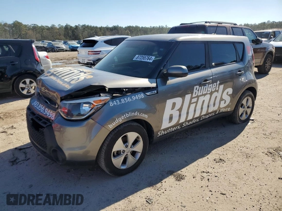 2016 Kia Soul with VIN KNDJN2A22G7362074, listed as a Copart auction lot 87255764 with 80,909 mi miles and Salvage Title. Bid and sale history available at carsss.com. Image 1.