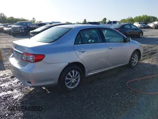 2011 Toyota Corolla L with VIN 2T1BU4EE7BC556064, listed as a IAAI auction lot 41991596 with 246,430 mi miles. Bid and sale history available at carsss.com. Image 4.