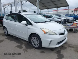2013 Toyota Prius Two with VIN JTDZN3EU8D3196599, listed as a IAAI auction lot 42056574 with 127,570 mi miles. Bid and sale history available at carsss.com. Image 1.