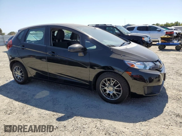 2015 Honda Fit LX with VIN 3HGGK5H52FM706660, listed as a Copart auction lot 60261745 with 118,954 mi miles and Salvage title. Bid and sale history available at DreamBid. Image 4.