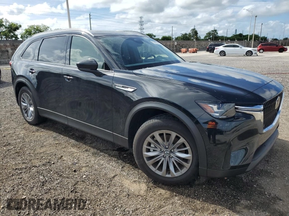 2025 Mazda CX-90 Preferred z VIN JM3KKBHD9S1217783, wystawiony jako Copart lot #60598035 z przebiegiem 5 647 mil mil oraz Czysty tytuł • Clean title. Historia ofert i sprzedaży dostępna na DreamBid. Obrazek 4.
