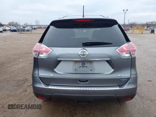 2014 Nissan Rogue S with VIN 5N1AT2MV2EC819333, listed as a IAAI auction lot 41722293 with 161,283 mi miles. Bid and sale history available at carsss.com. Image 17.