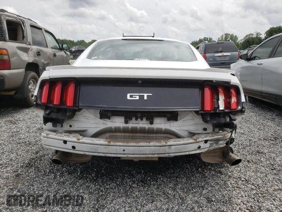 2015 Ford Mustang GT with VIN 1FA6P8CF0F5416930, listed as a Copart auction lot 58812845 with 126,694 mi miles and Clean title. Bid and sale history available at DreamBid. Image 6.