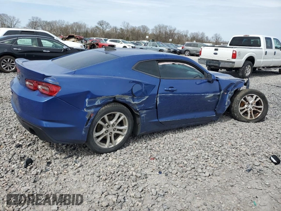 2019 Chevrolet Camaro 1LS with VIN 1G1FB1RX0K0140314, listed as a Copart auction lot 48173825 with 71,758 mi miles and Salvage title. Bid and sale history available at DreamBid. Image 3.