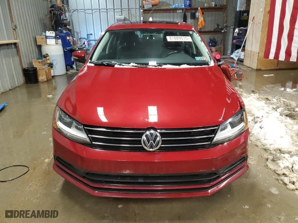 2017 Volkswagen Jetta 1.4T SE with VIN 3VWB67AJXHM314865, listed as a Copart auction lot 87889515 with 120,500 mi miles and Salvage Title. Bid and sale history available at carsss.com. Image 5.