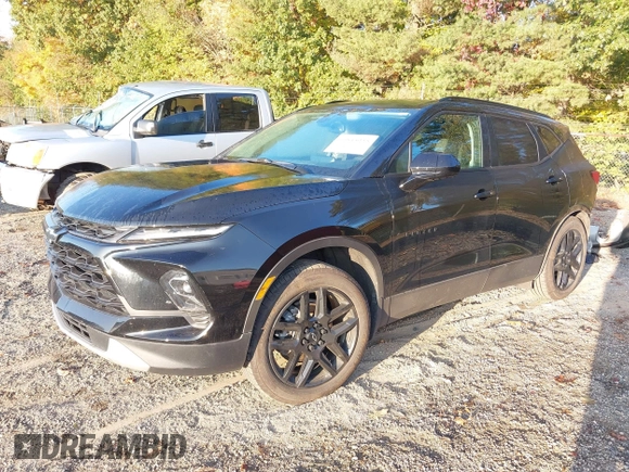 2024 Chevrolet Blazer LT with VIN 3GNKBCR44RS163824, listed as a IAAI auction lot 40545055 with 12,365 mi miles and . Bid and sale history available at DreamBid. Image 18.