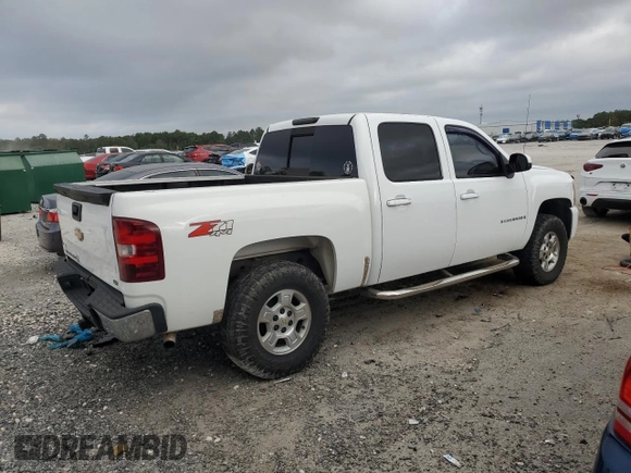 2007 Chevrolet Silverado 1500 LTZ with VIN 2GCEK13M971550199, listed as a Copart auction lot 54595125 with 191,771 mi miles and Salvage Title. Bid and sale history available at carsss.com. Image 3.
