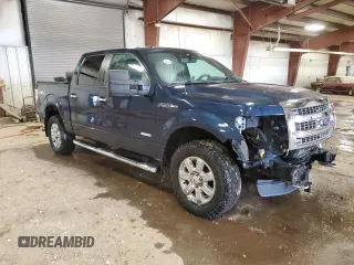 2014 Ford F-150 XL with VIN 1FTFW1ET4EKF30422, listed as a Copart auction lot 50028505 with 127,144 mi miles and Clean Title. Bid and sale history available at carsss.com. Image 4.
