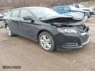 2016 Chevrolet Impala LS with VIN 2G11X5SA1G9178480, listed as a IAAI auction lot 41509718 with 166,099 mi miles. Bid and sale history available at carsss.com. Image 1.