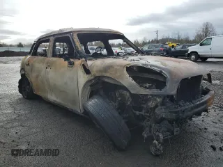 2013 MINI Countryman S ALL4 with VIN WMWZC5C5XDWP33501, listed as a Copart auction lot 41833295 with Not Provided miles and Non Repairable. Bid and sale history available at DreamBid. Image 4.