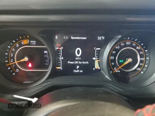 2024 Jeep Wrangler Rubicon with VIN 1C4PJXFG8RW366212, listed as a Copart auction lot 88892985 with 7,649 mi miles and Salvage Title. Bid and sale history available at DreamBid. Image 9.