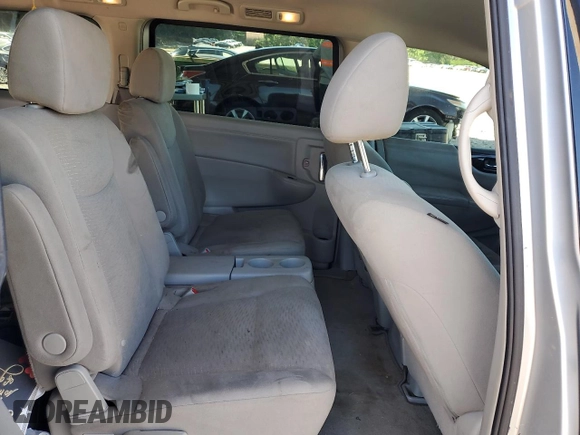 2014 Nissan Quest S with VIN JN8AE2KP5E9100520, listed as a Copart auction lot 57715345 with 281,292 mi miles and Salvage title. Bid and sale history available at DreamBid. Image 10.