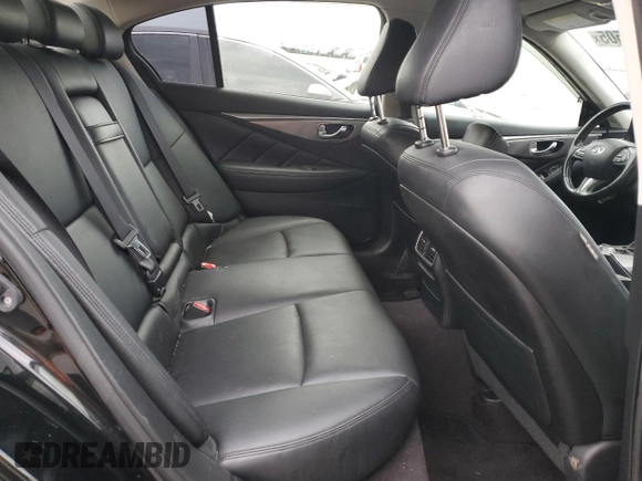 2015 Infiniti Q50 Premium with VIN JN1BV7AP7FM356321, listed as a Copart auction lot 50484505 with 141,310 mi miles and Salvage Title. Bid and sale history available at carsss.com. Image 10.