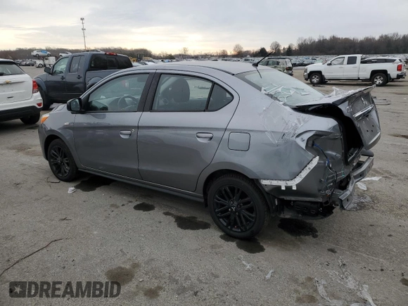 2022 Mitsubishi Mirage G4 ES with VIN ML32FUFJ6NHF04209, listed as a Copart auction lot 78268243 with 17,933 mi miles and Salvage Title. Bid and sale history available at carsss.com. Image 2.