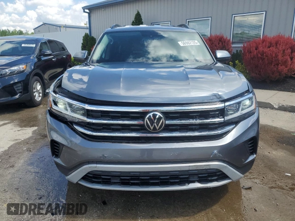 2023 Volkswagen Atlas SE with VIN 1V2DP2CA0PC508084, listed as a Copart auction lot 56982125 with 45,156 mi miles and Salvage title. Bid and sale history available at DreamBid. Image 5.
