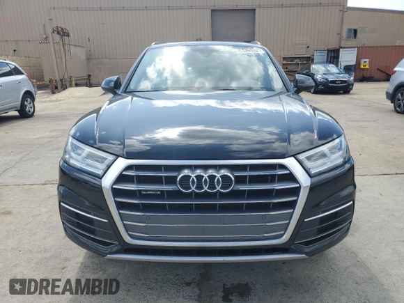 2018 Audi Q5 Premium Plus z VIN WA1BNAFY3J2204627, wystawiony jako Copart lot #58425375 z przebiegiem Nie podano mil oraz Czysty tytuł • Clean title. Historia ofert i sprzedaży dostępna na DreamBid. Obrazek 5.