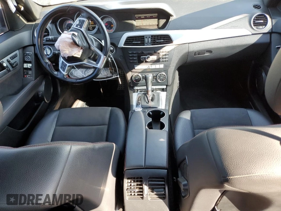 2013 Mercedes-Benz C 250 Sport with VIN WDDGF4HB4DA852223, listed as a Copart auction lot 46757365 with 107,243 mi miles and Salvage title. Bid and sale history available at DreamBid. Image 8.