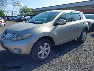 2010 Nissan Murano LE with VIN JN8AZ1MW5AW137548, listed as a IAAI auction lot 41248731 with 86,462 mi miles. Bid and sale history available at carsss.com. Image 2.