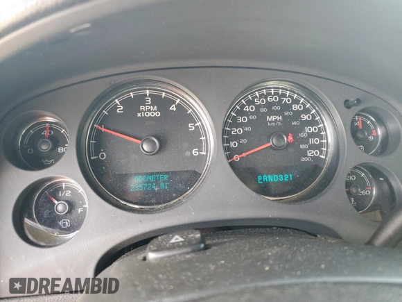 2007 Chevrolet Avalanche LT w/3LT with VIN 3GNEC12037G224778, listed as a Copart auction lot 75393564 with 235,724 mi miles and Salvage Title. Bid and sale history available at carsss.com. Image 9.