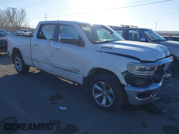 2020 Ram 1500 with VIN 1C6SRFPM6LN205220, listed as a IAAI auction lot 41437777 with 133,883 mi miles and . Bid and sale history available at DreamBid. Image 1.